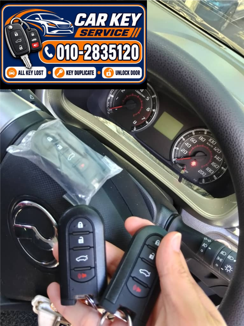 Perodua Bezza key remote Kuching