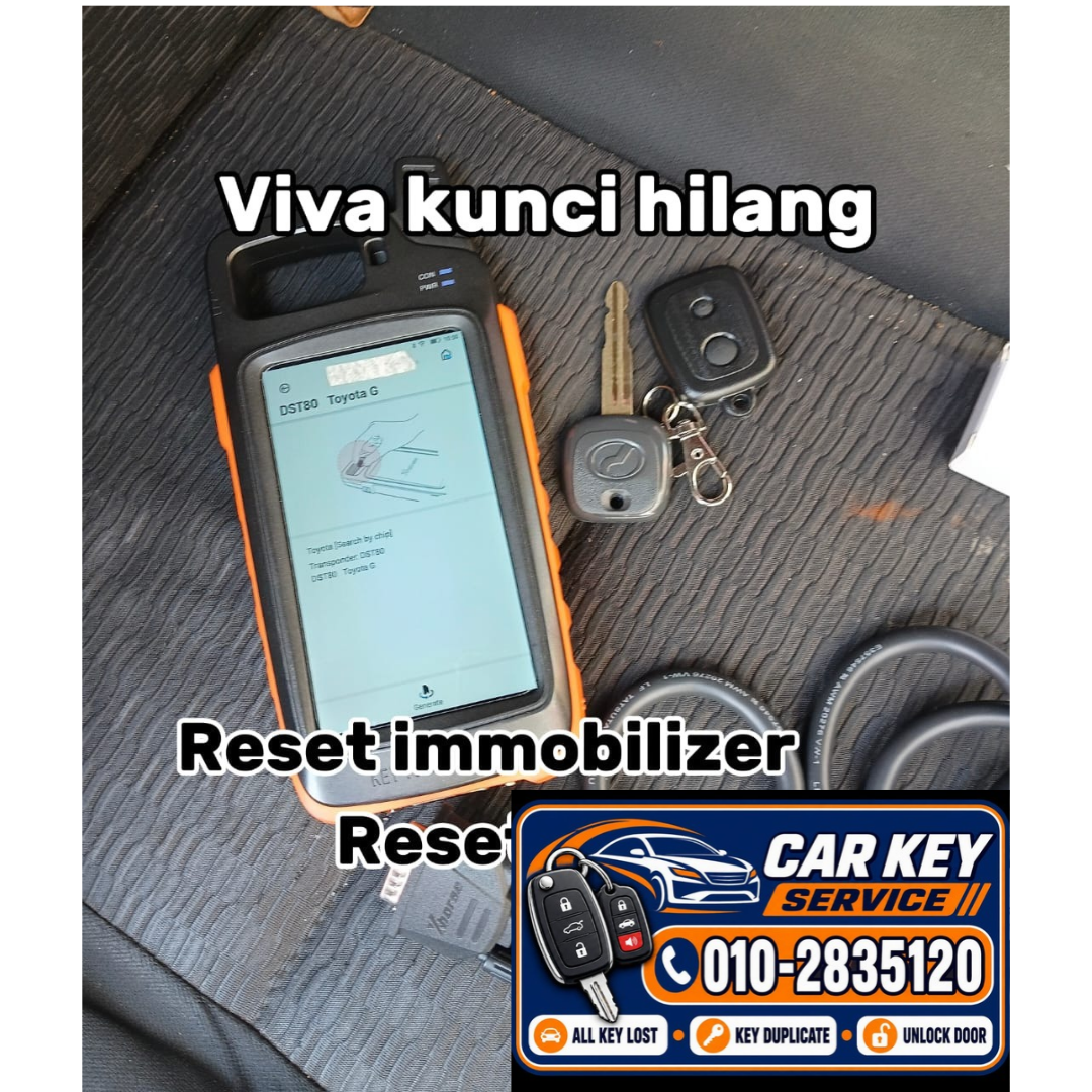 Perodua all key lost immobilizer Kuching